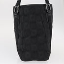 Salvatore Ferragamo Gancini Tote Bag Canvas Black Silver Auth bs31190-5
