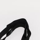 Salvatore Ferragamo Gancini Tote Bag Canvas Black Silver Auth bs31190-8