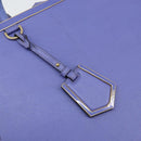 FENDI PETITE 2JOURS Hand Bag Leather Purple Gold Auth bs31194-18