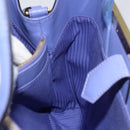 FENDI PETITE 2JOURS Hand Bag Leather Purple Gold Auth bs31194-20