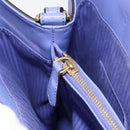 FENDI PETITE 2JOURS Hand Bag Leather Purple Gold Auth bs31194-22