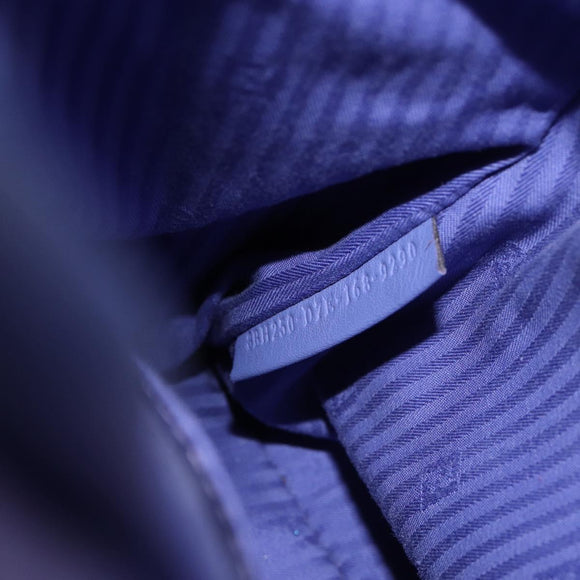 FENDI PETITE 2JOURS Hand Bag Leather Purple Gold Auth bs31194