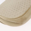 BALLY Chain Shoulder Bag Leather White Gold Auth bs31196-15