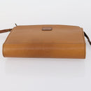 Burberrys Clutch Bag Leather 2 Set Black Brown Auth bs31198-14