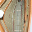 Burberrys Clutch Bag Leather 2 Set Black Brown Auth bs31198-16