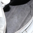 SAINT LAURENT Hand Bag Leather 2way Silver 297957 Auth bs31199-11