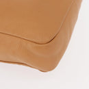 Chloe Vanessa Shoulder Bag Leather Brown Gold Auth bs31202-10