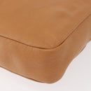 Chloe Vanessa Shoulder Bag Leather Brown Gold Auth bs31202-11