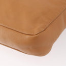 Chloe Vanessa Shoulder Bag Leather Brown Gold Auth bs31202-13