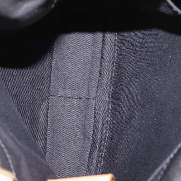 Chloe Vanessa Shoulder Bag Leather Brown Gold Auth bs31202