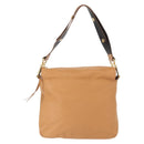 Chloe Vanessa Shoulder Bag Leather Brown Gold Auth bs31202-3