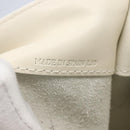 LOEWE Shoulder Bag Leather White Silver Auth bs31203-12