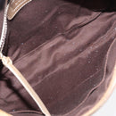 LOEWE Anagram Hand Bag Nylon Blue Gold Auth bs31204-12