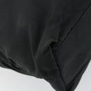 LOEWE Tote Bag Nylon Leather Black Silver Auth bs31205-16