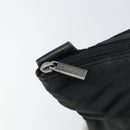 LOEWE Tote Bag Nylon Leather Black Silver Auth bs31205-10