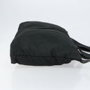 LOEWE Tote Bag Nylon Leather Black Silver Auth bs31205-3