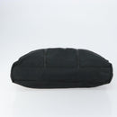 LOEWE Tote Bag Nylon Leather Black Silver Auth bs31205-5