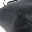 CELINE Horizontalkava Tote Bag Leather Black Gold Auth bs31206-14