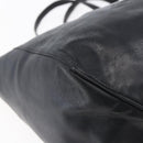 CELINE Horizontalkava Tote Bag Leather Black Gold Auth bs31206-16