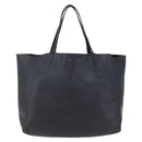 CELINE Horizontalkava Tote Bag Leather Black Gold Auth bs31206-13