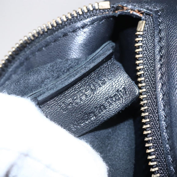 CELINE Horizontalkava Tote Bag Leather Black Gold Auth bs31206