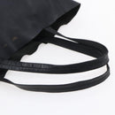 CELINE Horizontalkava Tote Bag Leather Black Gold Auth bs31206-7