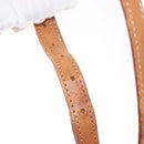 CELINE Macadam Canvas Shoulder Bag PVC Leather Brown Gold Auth bs31211-9