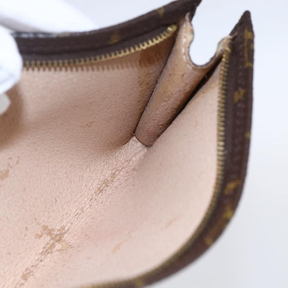 LOUIS VUITTON Monogram Bucket GM Accessory Pouch LV Auth bs31224