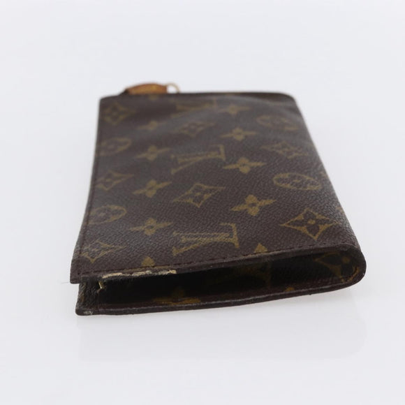LOUIS VUITTON Monogram Bucket GM Accessory Pouch LV Auth bs31224