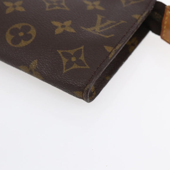 LOUIS VUITTON Monogram Bucket GM Accessory Pouch LV Auth bs31224
