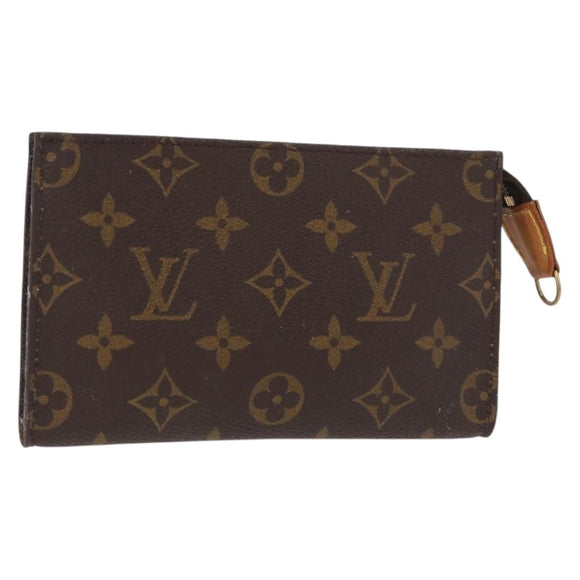 LOUIS VUITTON Monogram Bucket PM Accessory Pouch LV Auth bs31226