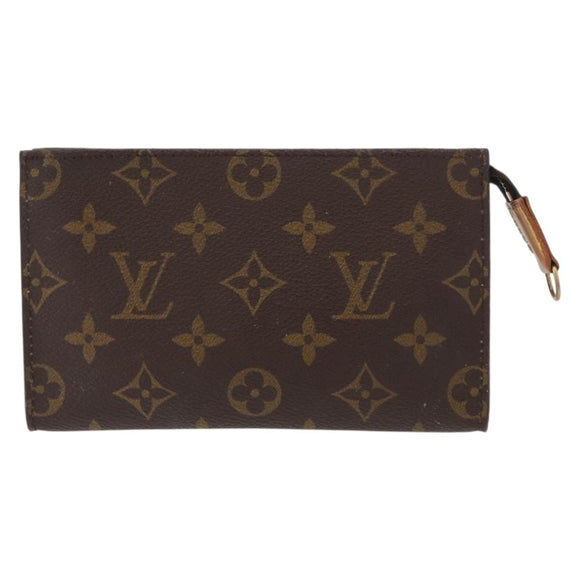 LOUIS VUITTON Monogram Bucket PM Accessory Pouch LV Auth bs31226