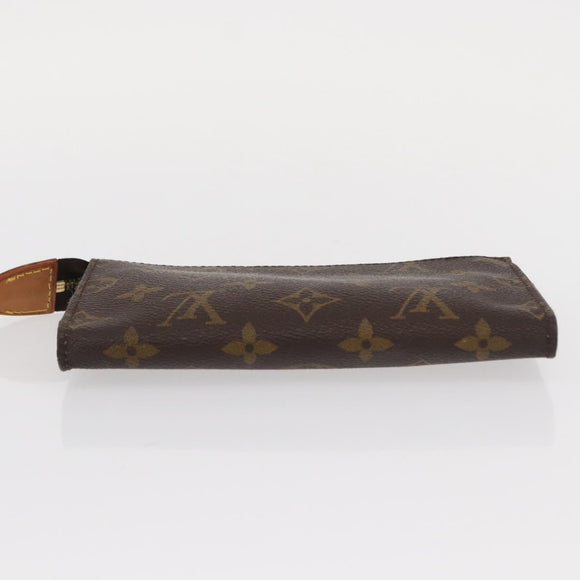 LOUIS VUITTON Monogram Bucket PM Accessory Pouch LV Auth bs31226