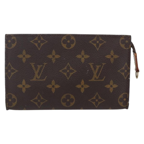 LOUIS VUITTON Monogram Bucket PM Accessory Pouch LV Auth bs31227