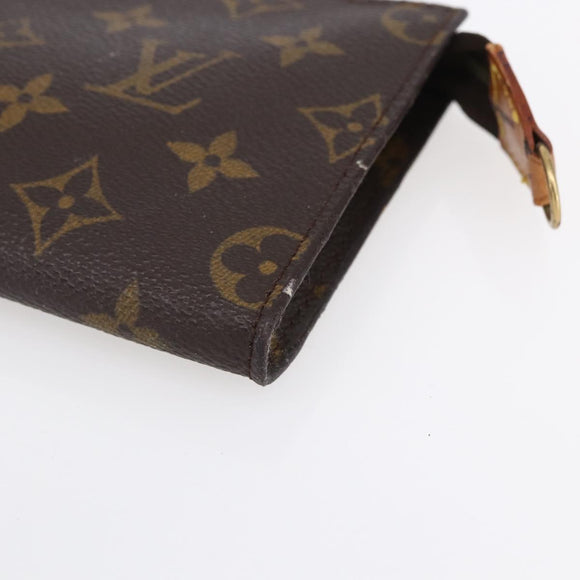 LOUIS VUITTON Monogram Bucket PM Accessory Pouch LV Auth bs31227