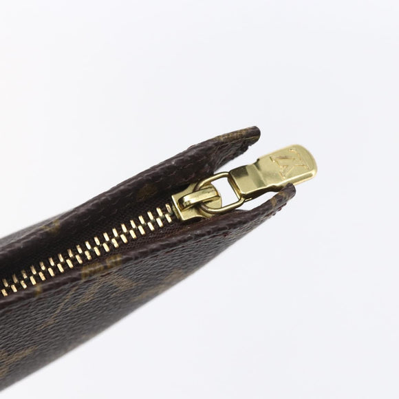 LOUIS VUITTON Monogram Bucket PM Accessory Pouch LV Auth bs31228