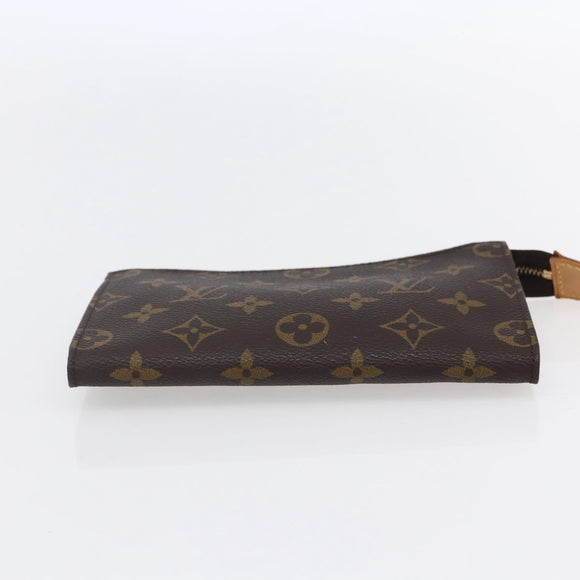 LOUIS VUITTON Monogram Bucket PM Accessory Pouch LV Auth bs31228