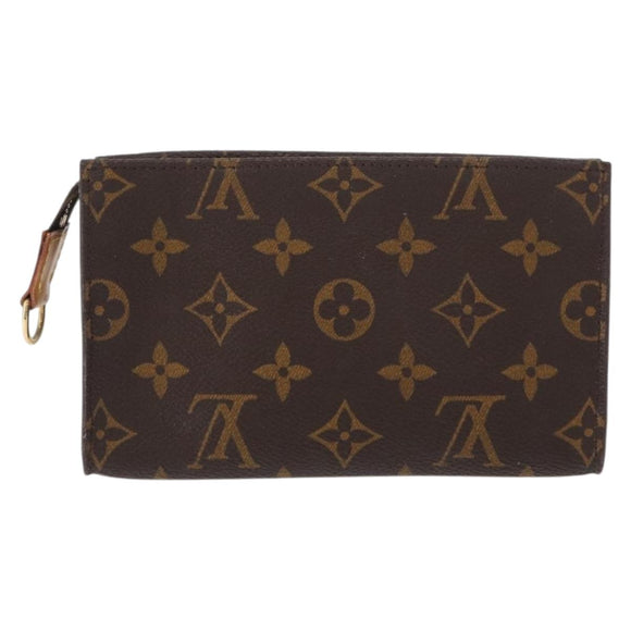 LOUIS VUITTON Monogram Bucket PM Accessory Pouch LV Auth bs31229
