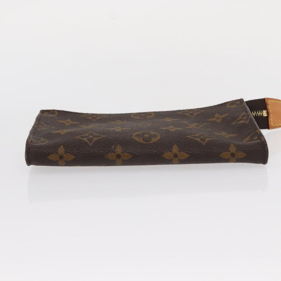 LOUIS VUITTON Monogram Bucket PM Accessory Pouch LV Auth bs31229