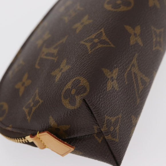 LOUIS VUITTON Monogram Pochette Cosmetic PM Pouch M43998 LV Auth bs31230