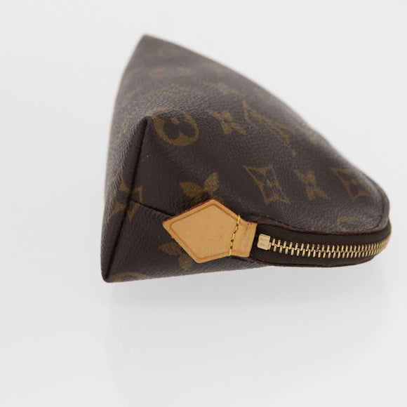 LOUIS VUITTON Monogram Pochette Cosmetic PM Pouch M43998 LV Auth bs31230