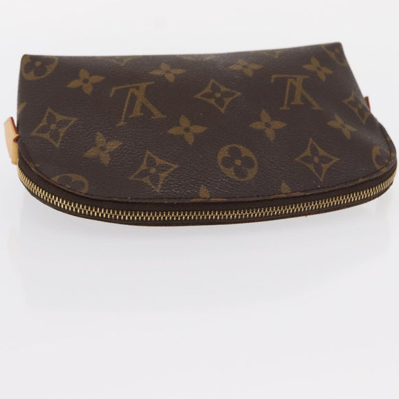 LOUIS VUITTON Monogram Pochette Cosmetic PM Pouch M43998 LV Auth bs31230