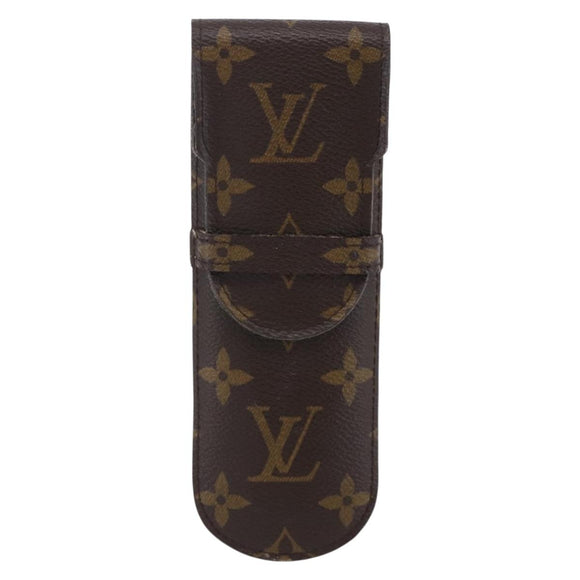 LOUIS VUITTON Monogram Etui Stilo Pen Case M62990 LV Auth bs31231