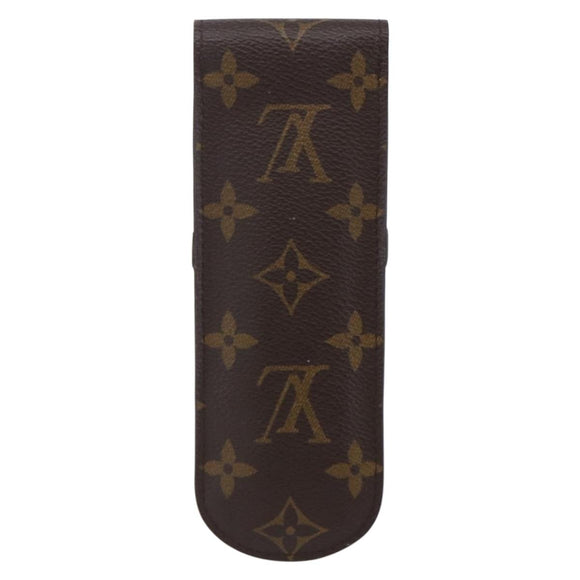 LOUIS VUITTON Monogram Etui Stilo Pen Case M62990 LV Auth bs31231