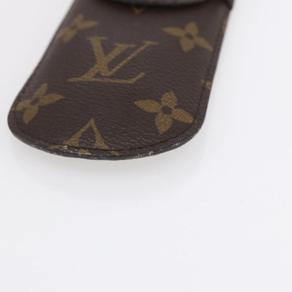 LOUIS VUITTON Monogram Etui Stilo Pen Case M62990 LV Auth bs31231