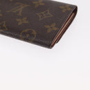 LOUIS VUITTON Monogram Porte Monnaie Zip Wallet M61735 LV Auth bs31236-11
