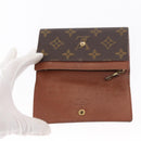 LOUIS VUITTON Monogram Porte Monnaie Zip Wallet M61735 LV Auth bs31236-12