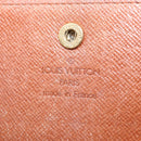 LOUIS VUITTON Monogram Porte Monnaie Zip Wallet M61735 LV Auth bs31236-13