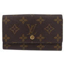 LOUIS VUITTON Monogram Porte Monnaie Zip Wallet M61735 LV Auth bs31236-2