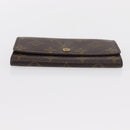 LOUIS VUITTON Monogram Porte Monnaie Zip Wallet M61735 LV Auth bs31236-7